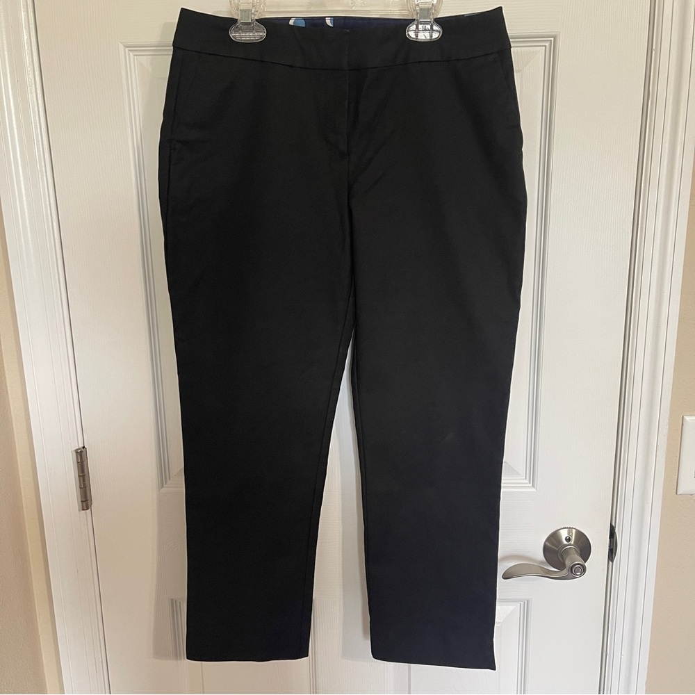 BODEN 7/8 Pants Cropped Black Size 8P